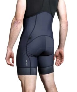 M. BLACK LABEL BIB SHORT - SALE -Voler 2021 M Black Label Bib Solid Gunmetal John 07