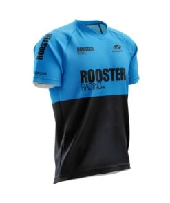 M. TRAIL JERSEY - ROOSTER RACING -Voler 2021 M Trail SS RoosterRacing Blue F