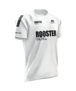 M. TRAIL JERSEY - ROOSTER RACING -Voler 2021 M Trail SS RoosterRacing White F