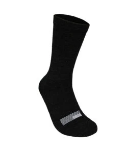 LIGHTWEIGHT MERINO 6'' SOCK -Voler 2021 Uni Socks Wooleator Solid Black 4