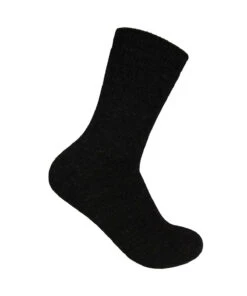 MIDWEIGHT MERINO 6'' SOCK -Voler 2021 Uni Socks Woolie boolie Solid Black 1