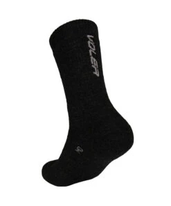 MIDWEIGHT MERINO 6'' SOCK -Voler 2021 Uni Socks Woolie boolie Solid Black 3