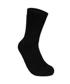 MIDWEIGHT MERINO 6'' SOCK -Voler 2021 Uni Socks Woolie boolie Solid Black 4