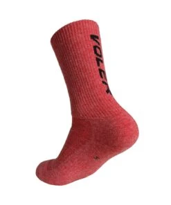 MIDWEIGHT MERINO 6'' SOCK -Voler 2021 Uni Socks Woolie boolie Solid Hor Coral 4