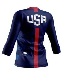 W. TRAIL 3/4 JERSEY - USACF -Voler 2021 W Trail 34 USACF Print B