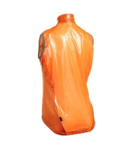 W'S VELLUM RAIN VEST -Voler 2021 w rain vest solid orange b
