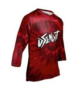 M. TRAIL 3/4 JERSEY - VOLER X DSENDIT -Voler 2022 M Trail 34 DSendit Red F
