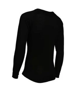 M. LIGHTWEIGHT MERINO LS BASE - SALE -Voler 2022 M Wool Base LS Solid Black B