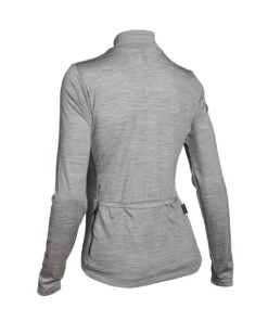 W. MIDWEIGHT MERINO LS JERSEY 19 W. MIDWEIGHT MERINO LS JERSEY -Voler 2022 W Wool LS Solid Light Grey B