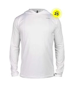 M. ENDURANCE AIR SUN HOODIE - SOLID -Voler 2023 M Endurance Air Sun Hoodie Solid WHT S1 d7c16de7 4ac2 48d0 b5f7 7bbbb4aa67cf