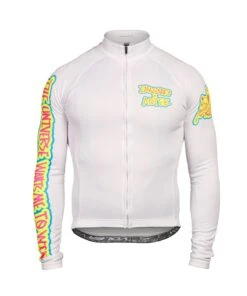 M. PELOTON THERMAL JERSEY - IMAGINARY COLLECTIVE -Voler 2023 M Peloton LS Thermal Imaginary WHT S