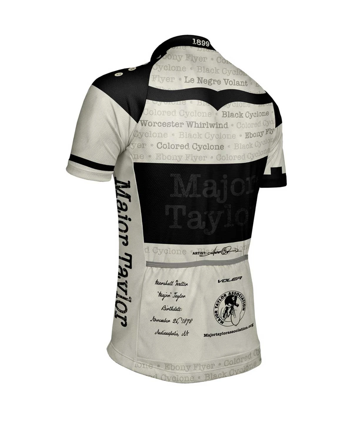 M. PELOTON JERSEY - MAJOR TAYLOR 4 M. PELOTON JERSEY - MAJOR TAYLOR - Image 2