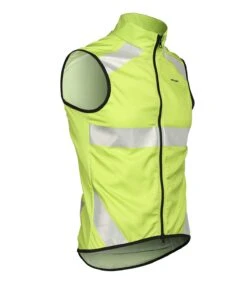 M. REFLECTIVE WIND VEST -Voler 2023 M Ref Wind Vest Solid CIT F
