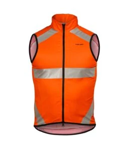 M. REFLECTIVE WIND VEST -Voler 2023 M Ref Wind Vest Solid NOR S