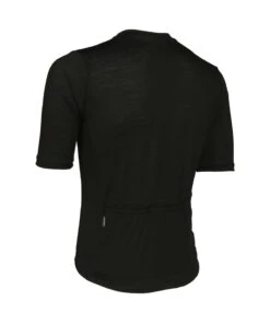 M. LIGHTWEIGHT MERINO JERSEY - SALE -Voler 2023 M Wool SS Solid Black B