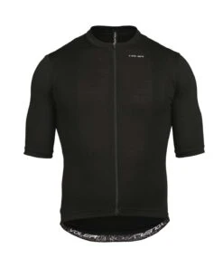 M. LIGHTWEIGHT MERINO JERSEY - SALE -Voler 2023 M Wool SS Solid Black S