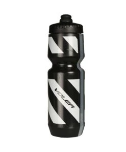 WATER BOTTLE - 26 OZ -Voler 2023 Uni Water Bottle 26oz Stripes Clear Black B