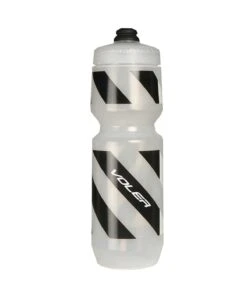 WATER BOTTLE - 26 OZ -Voler 2023 Uni Water Bottle 26oz Stripes Clear White B