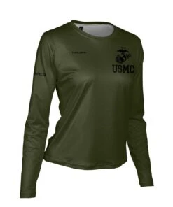 W. ENDURANCE AIR LS TEE - USMC