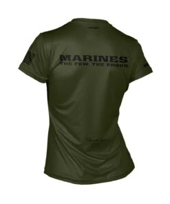 W. ENDURANCE AIR TEE - USMC -Voler 2023 W Endurance Air SS USMC OLV B