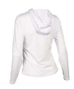 W. ENDURANCE AIR SUN HOODIE - SOLID -Voler 2023 W Endurance Air Sun Hoodie Solid WHT B de4145ad fcd5 4866 9aad 622d0d1ee9a9
