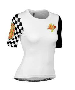 W. PRO AIR ZIPPERLESS JERSEY - IMAGINARY COLLECTIVE -Voler 2023 W Pro Air Zipless Checks WHT f