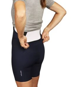 W. SUPER DROP TAIL BIB - NAVY -Voler 2023 W Super Bib Navy Model 01