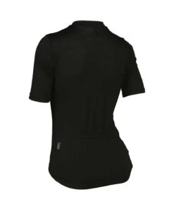W. LIGHTWEIGHT MERINO JERSEY - SALE -Voler 2023 W Wool SS Solid Black B