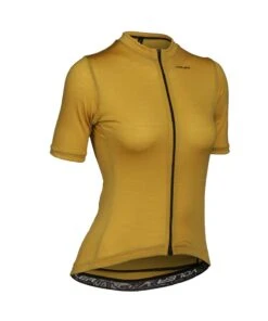 W. LIGHTWEIGHT MERINO JERSEY - SALE -Voler 2023 W Wool SS Solid Gold F