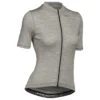 W. LIGHTWEIGHT MERINO JERSEY - SALE -Voler 2023 W Wool SS Solid Grey F