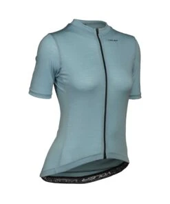 W. LIGHTWEIGHT MERINO JERSEY - SALE -Voler 2023 W Wool SS Solid Stonewash F