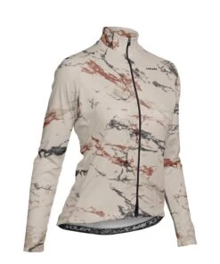 W. PELOTON THERMAL JERSEY -DEBRUHL MARBLE