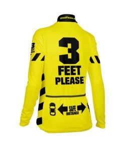 W. PELOTON THERMAL JERSEY - 3 FEET PLEASE -Voler 2023 0000s 0001 1T201P6 vis b