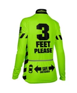 W. PELOTON THERMAL JERSEY - 3 FEET PLEASE -Voler 2023 0000s 0007 1T201P6 grn b