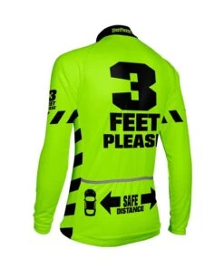 M. PELOTON THERMAL JERSEY - 3 FEET PLEASE -Voler 2023 0000s 0023 1T101P6 grn b