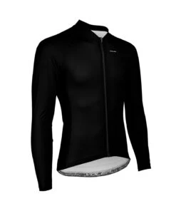 M. PELOTON COASTAL LS JERSEY - SOLID - SALE -Voler 2024 M Coastal LS Solids BLK f