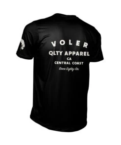 M. ENDURANCE AIR TEE - QLTY APPAREL -Voler 2024 M Endurance Air SS Quality Apparel BLK b