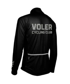 M. PELOTON THERMAL JERSEY - VOLER CYCLING CLUB -Voler 2024 M Peloton LS Thermal VCC BLK b