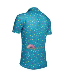 M. PELOTON JERSEY - PETER THOMSEN -Voler 2024 M Peloton SS Donuts BLU b