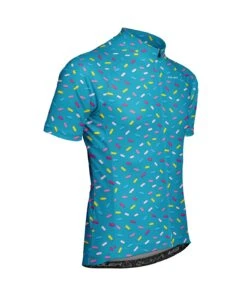 M. PELOTON JERSEY - PETER THOMSEN -Voler 2024 M Peloton SS Donuts BLU f