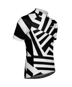 M. PELOTON JERSEY - RAZZLE DAZZLE -Voler 2024 M Peloton SS Razzle Dazzle BLK f