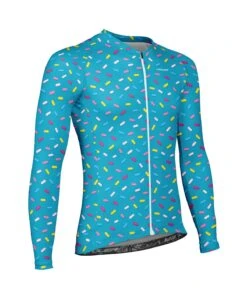 M. VELOCITY AIR LS JERSEY - PETER THOMSEN 16 M. VELOCITY AIR LS JERSEY - PETER THOMSEN -Voler 2024 M Velocity Air LS Donuts BLU f