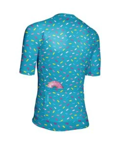 M. VELOCITY AIR JERSEY - PETER THOMSEN -Voler 2024 M Velocity Air SS Donuts BLU b