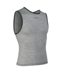 M. LIGHTWEIGHT MERINO TANK BASE - SALE -Voler 2024 M Wool Tank Solid GRY F