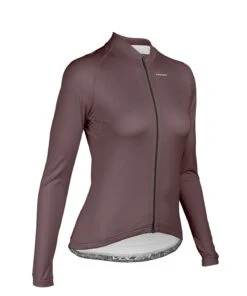 W. PELOTON COASTAL LS JERSEY - SOLID - SALE