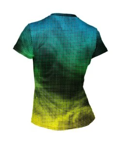 W. ENDURANCE AIR TEE - DIGITAL SEA -Voler 2024 W Endurance Air SS Digital Sea GRN b