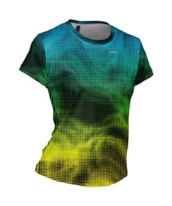 W. ENDURANCE AIR TEE - DIGITAL SEA -Voler 2024 W Endurance Air SS Digital Sea GRN f