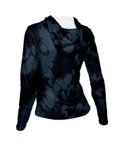 W. ENDURANCE AIR SUN HOODIE - TIE DYE -Voler 2024 W Endurance Air Sun Hoodie Tie Dye GUN b