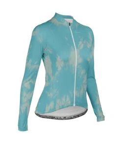 W. PELOTON COASTAL LS JERSEY - TIE DYE -Voler 2024 W Peloton Coastal LS Tie Dye MAL f