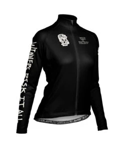 W. PELOTON THERMAL JERSEY - IMAGINARY WINNERS -Voler 2024 W Peloton LS Thermal Imaginary Winners BLK f